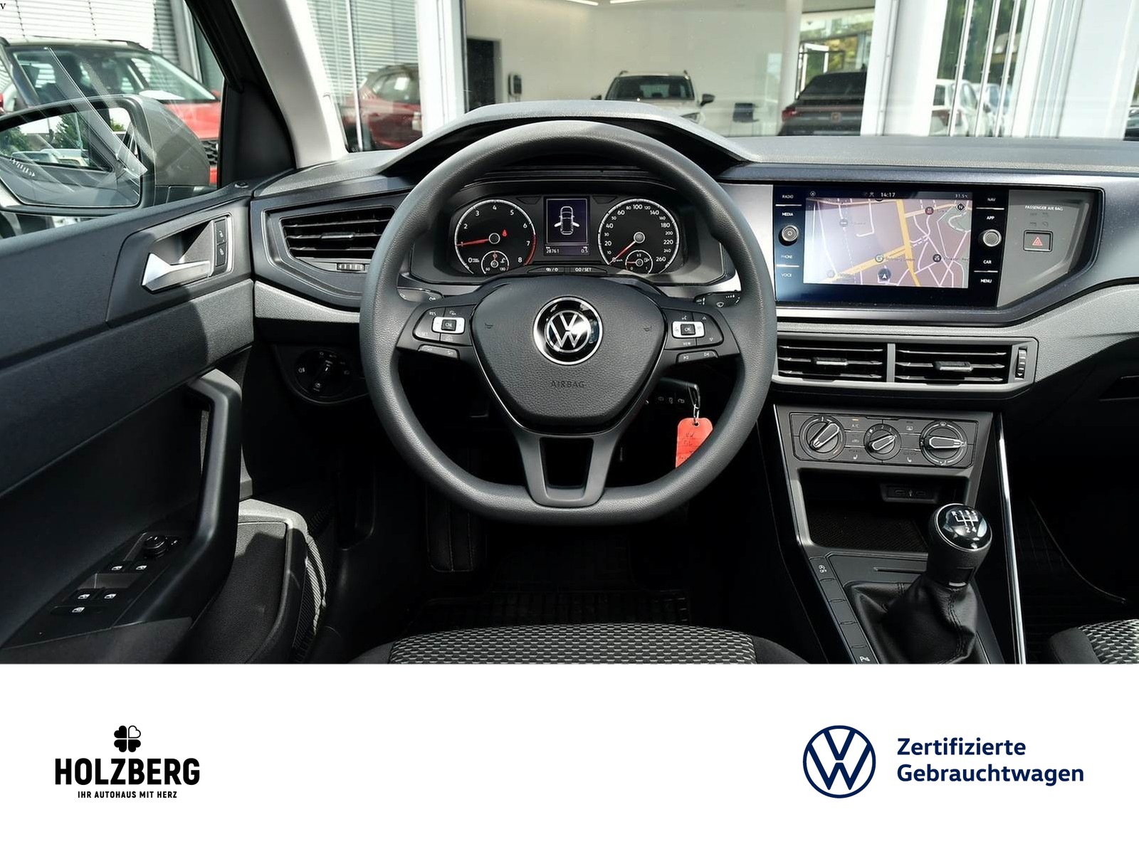 Fahrzeugabbildung Volkswagen Polo VI 1.0 TSI Trendline NAVI+KLIMA+SHZ+PDC