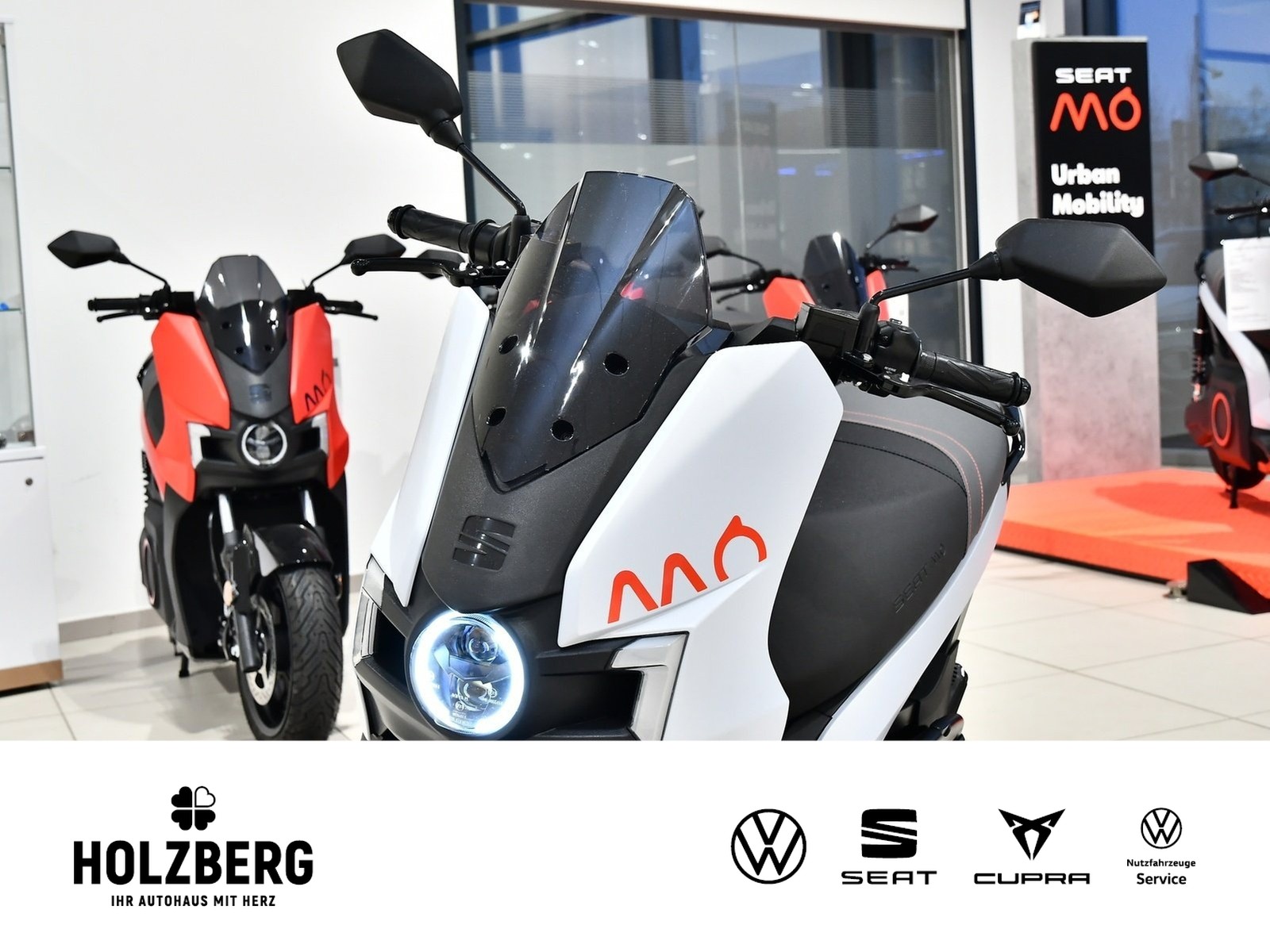 Fahrzeugabbildung SEAT MO 125 Oxygen White Matt