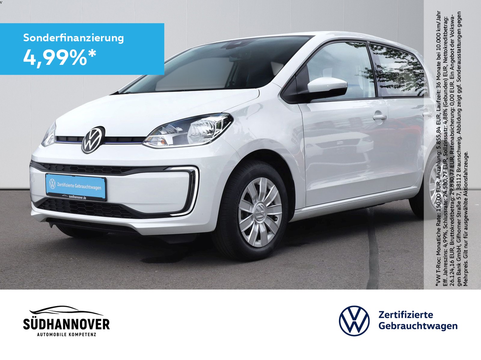 Volkswagen e-up! move up! CLIMATRONIC+PDC+KAMERA+GRA
