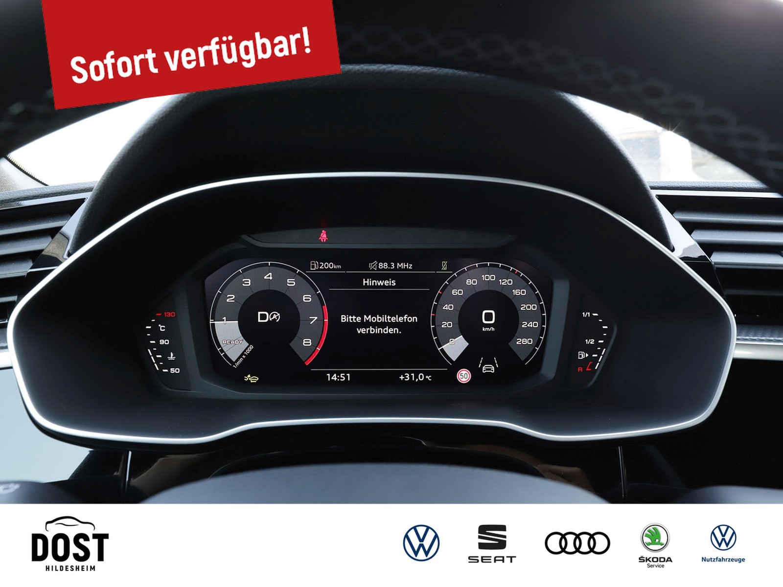 Fahrzeugabbildung Audi Q3 advanced 35 TFSI S tronic AHK+LED+KAMERA