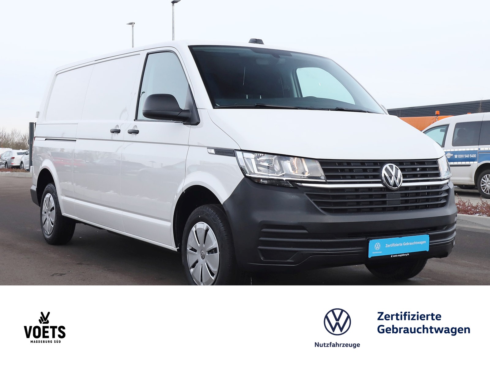 Fahrzeugabbildung Volkswagen T6 TRANSPORTER KASTEN T6.1 TDI LR-LANG+APP+GRA+