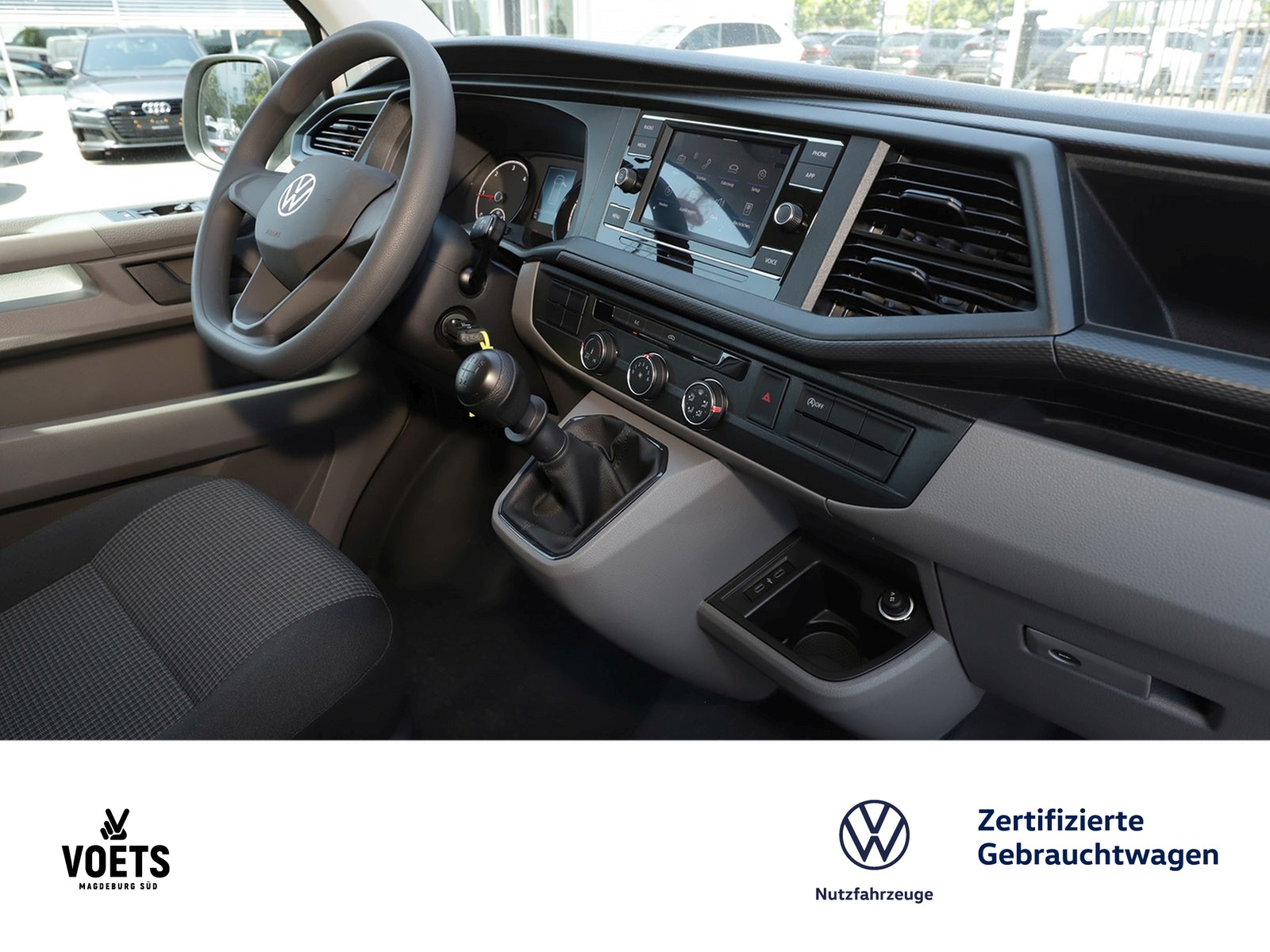 Fahrzeugabbildung Volkswagen T6 TRANSPORTER KASTEN T6.1 TDI KR+KLIMA+GRA+APP