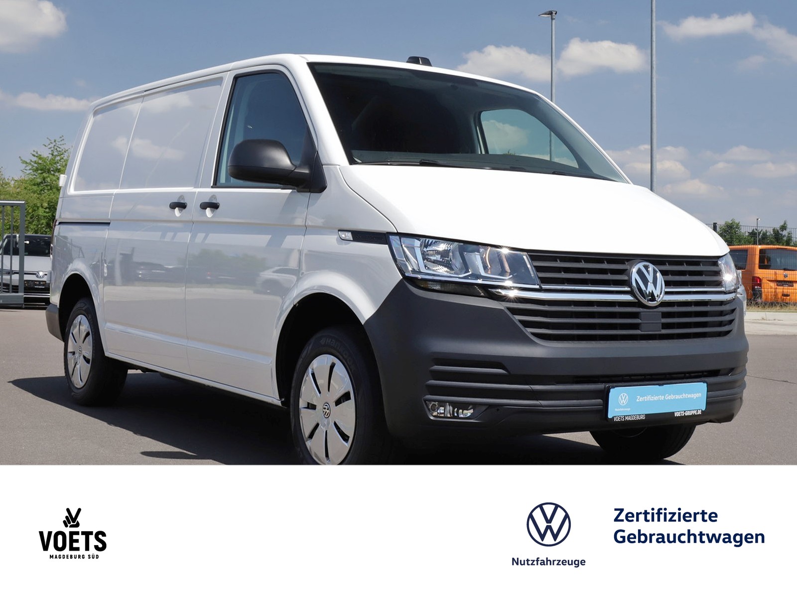 Fahrzeugabbildung Volkswagen T6 TRANSPORTER KASTEN T6.1 TDI KR+KLIMA+GRA+APP