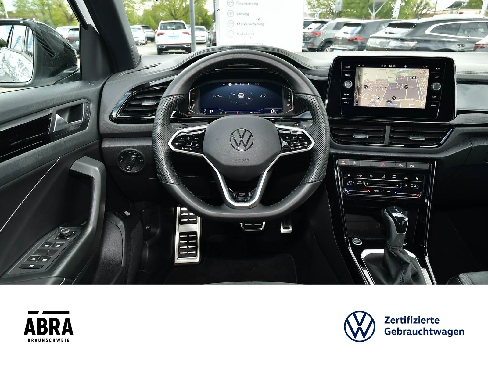 Fahrzeugabbildung Volkswagen T-Roc 2.0 TDI R-Line DSG LED+NAV+AHK+CAM+ACC+DAB