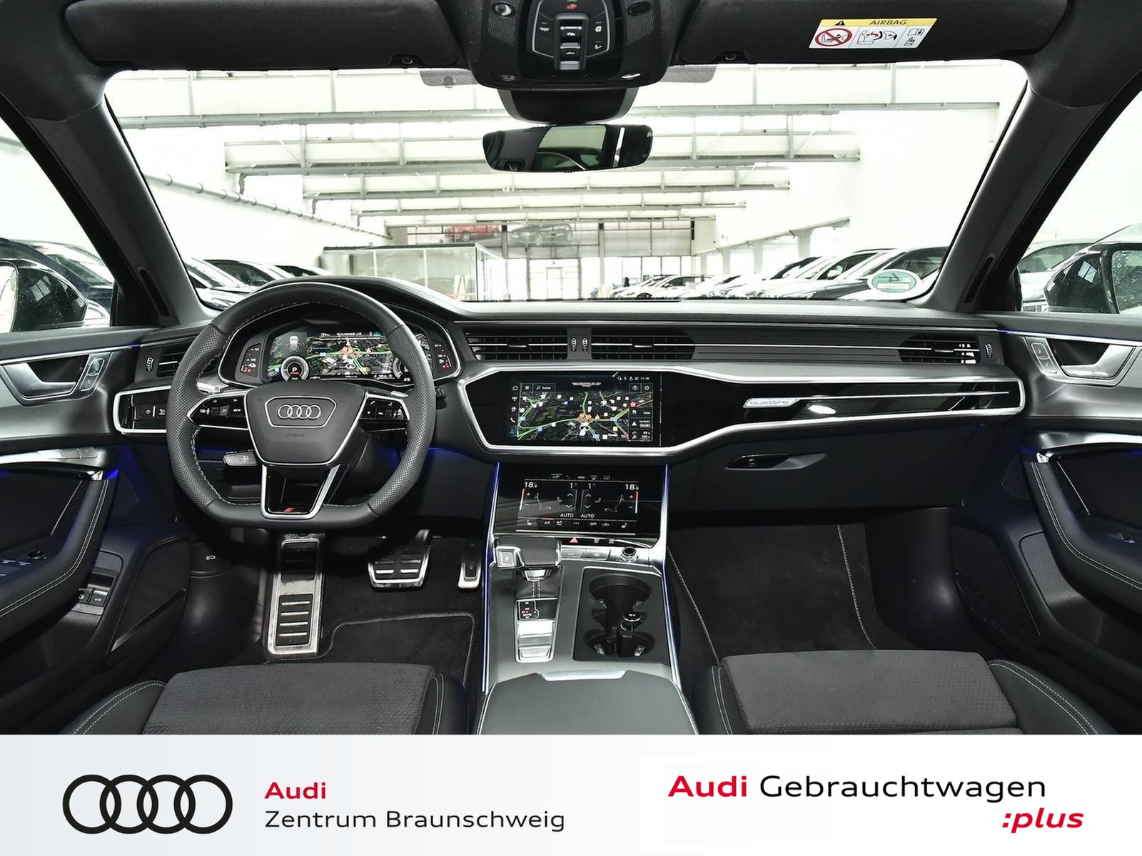 Fahrzeugabbildung Audi A6 Avant 55 TFSI e qu. S line HD MATRIX+PANO+AHK