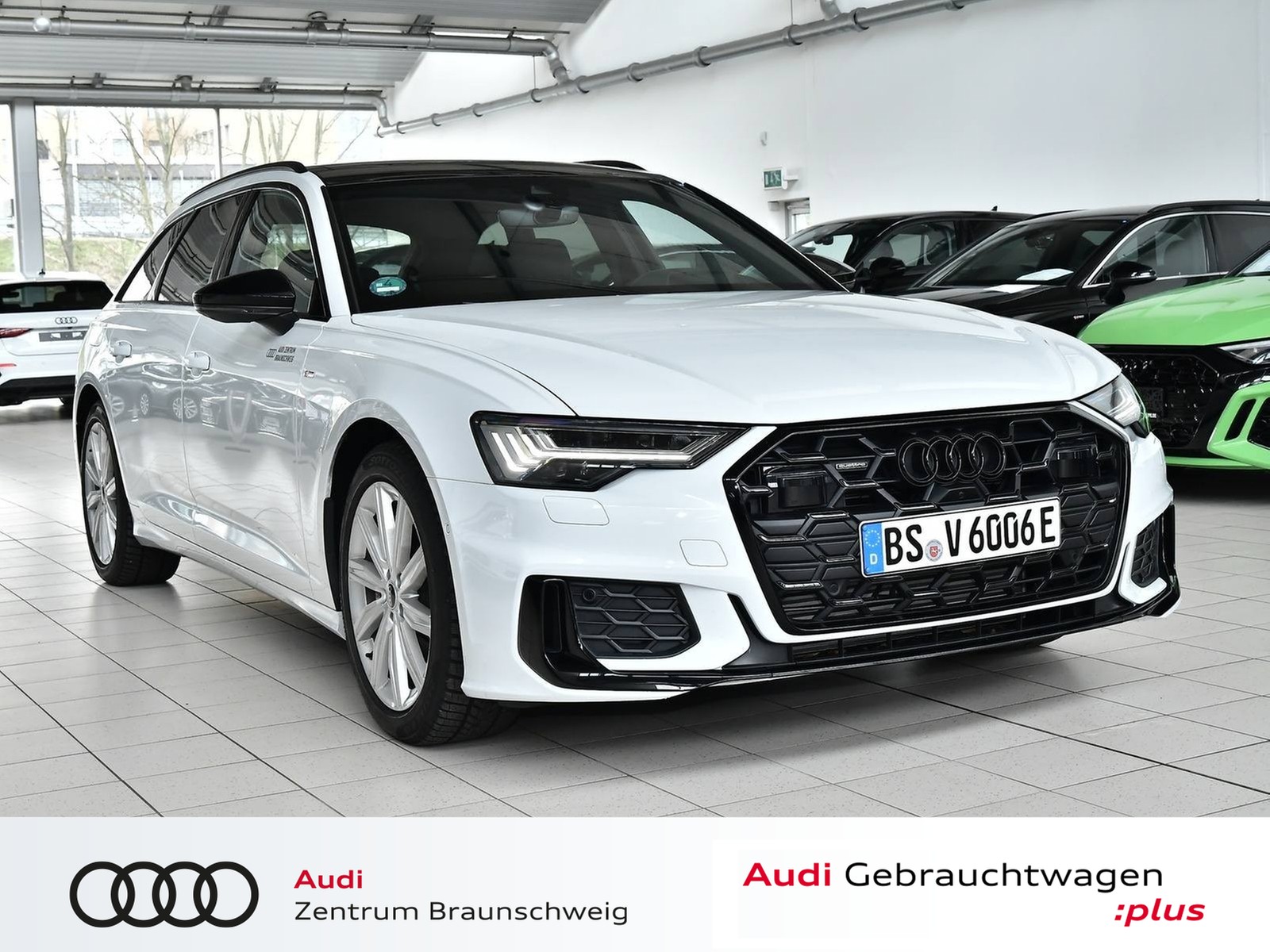 Fahrzeugabbildung Audi A6 Avant 55 TFSI e qu. S line HD MATRIX+PANO+AHK