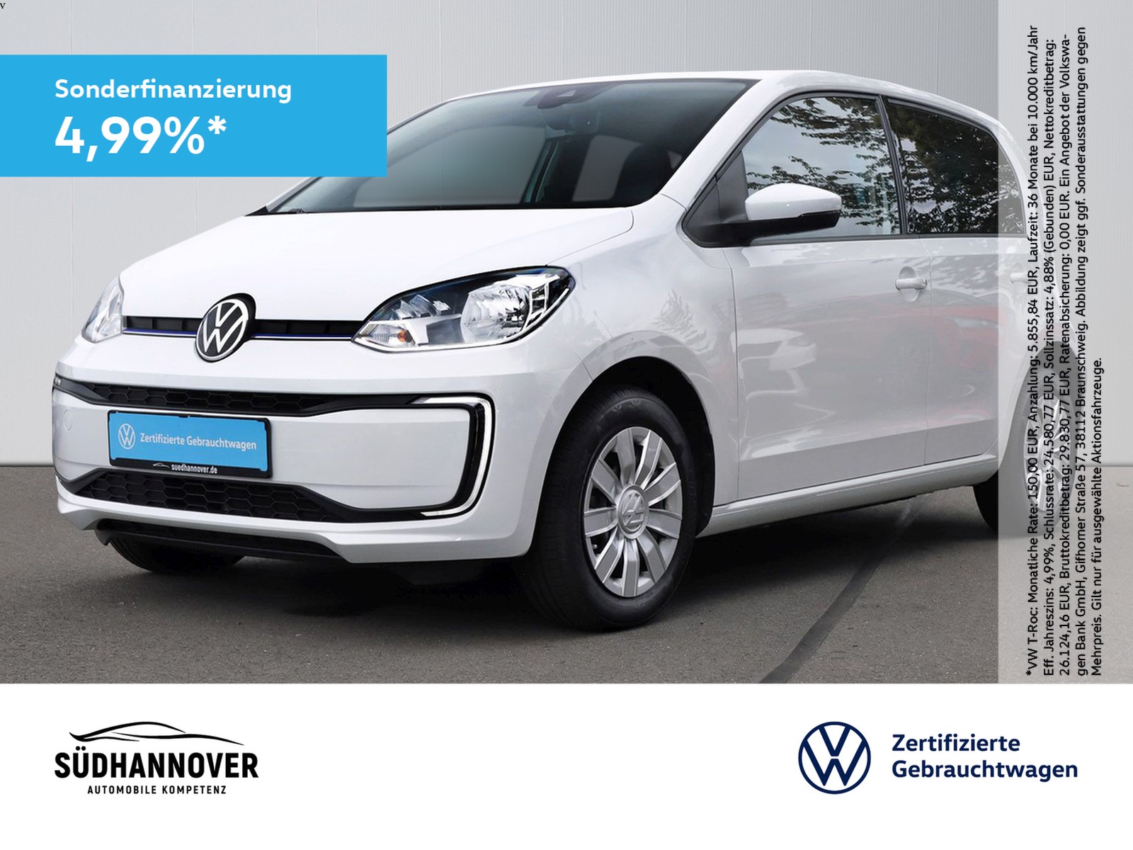 Volkswagen e-up! move up! CLIMATRONIC