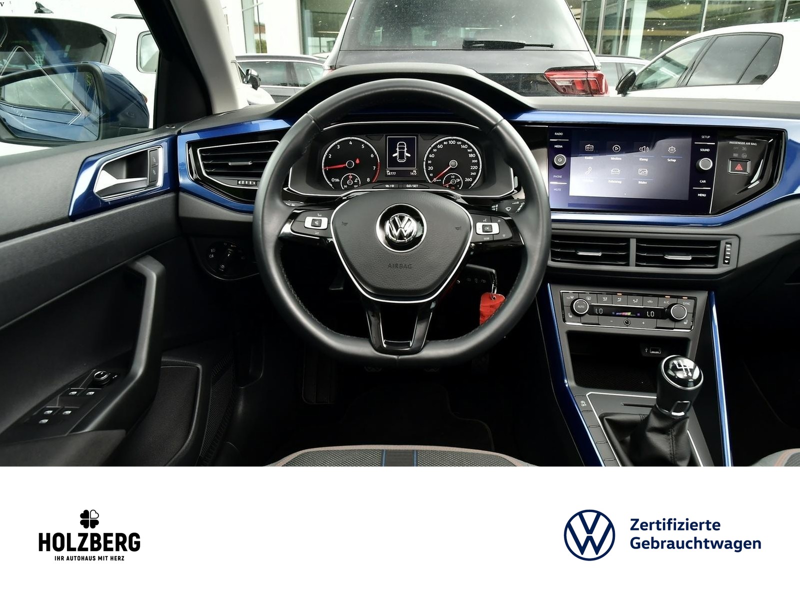 Fahrzeugabbildung Volkswagen Polo VI 1.0 TSI Highline KLIMA+SHZ+PDC