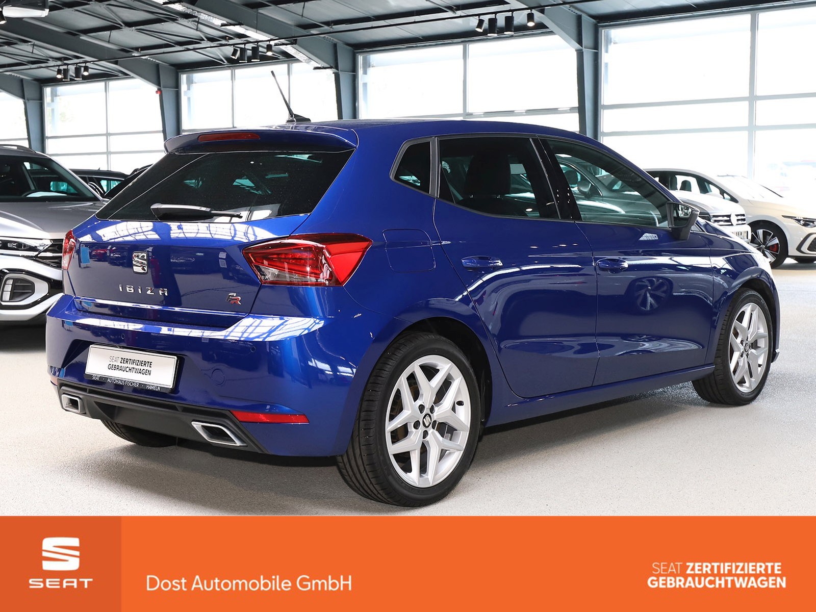 Fahrzeugabbildung SEAT Ibiza 1.0 TSI FR SHZ+PDC+KAMERA+LED+DAB+KLIMA