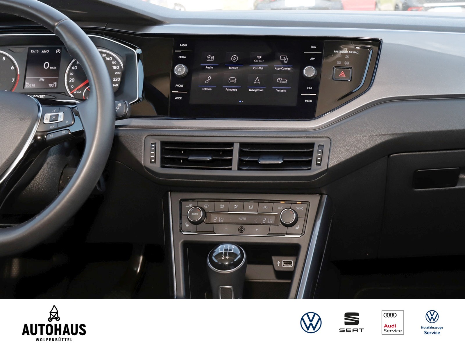 Fahrzeugabbildung Volkswagen Polo Highline 1.0 TSI NAV PDC SHZ