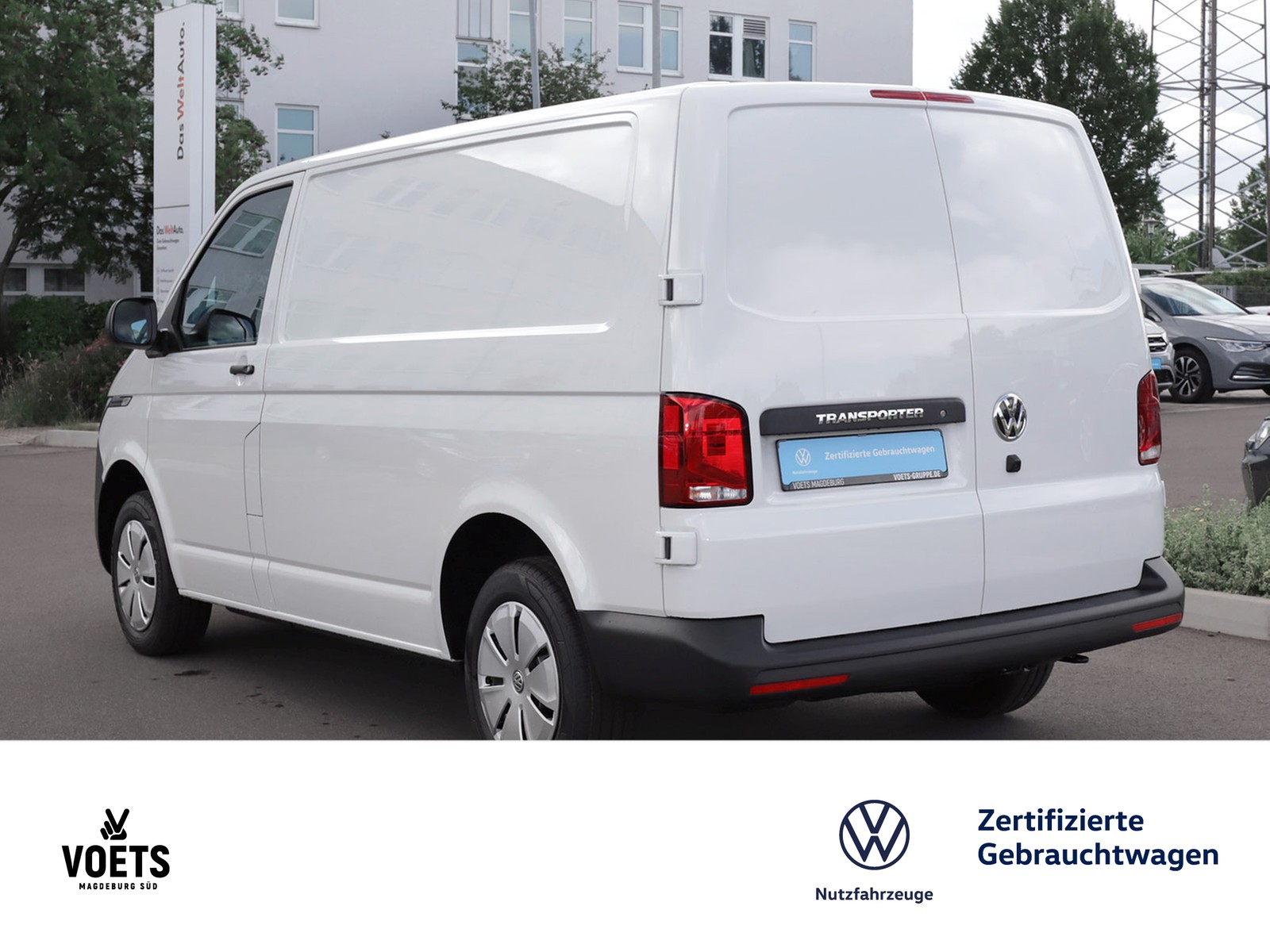 Fahrzeugabbildung Volkswagen T6 TRANSPORTER KASTEN T6.1 TDI KR+KLIMA+GRA+APP