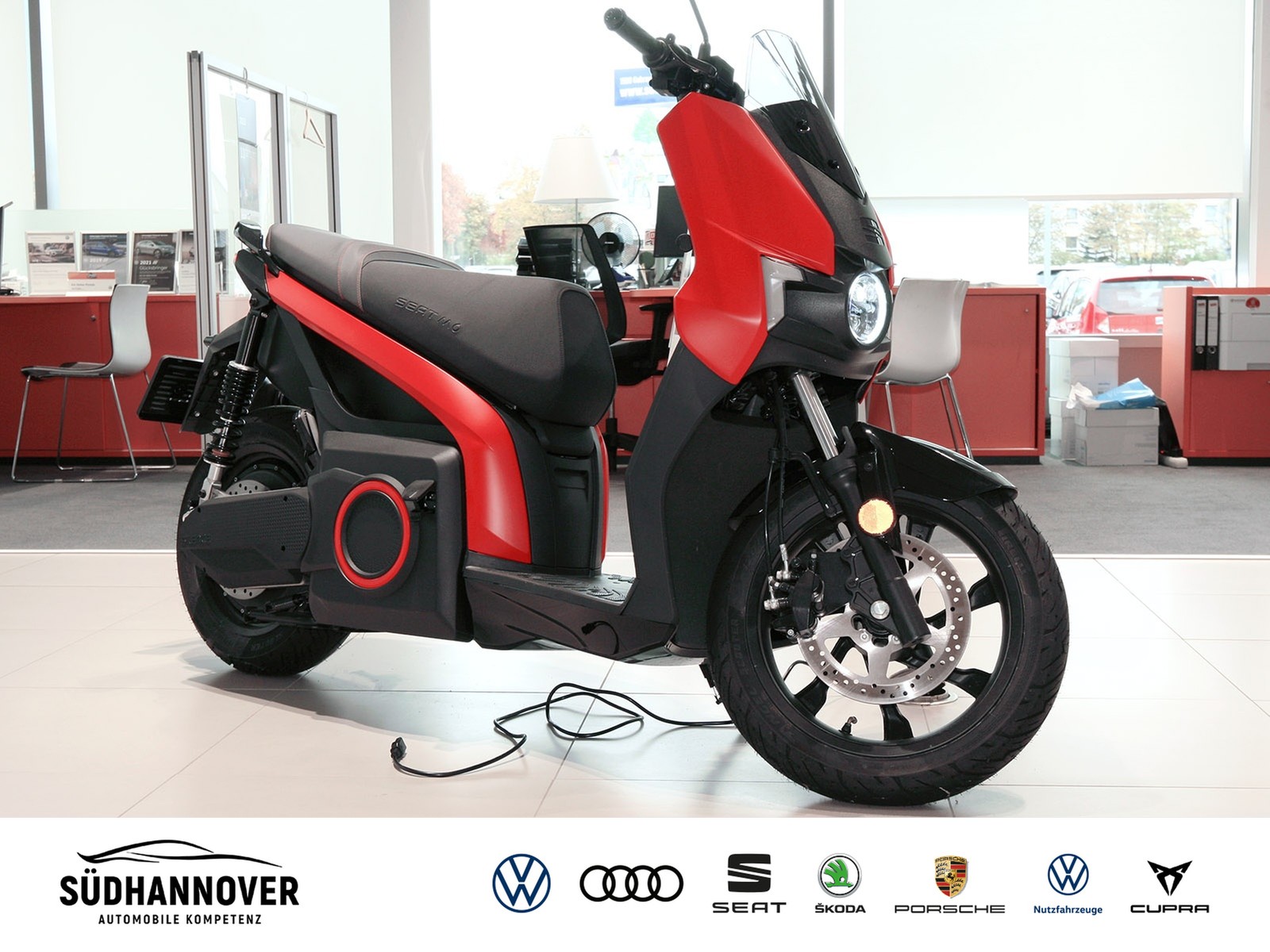 Fahrzeugabbildung SEAT MO 125 inkl. neuer Batterie Daring Red